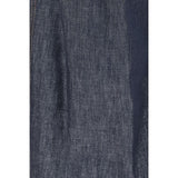 Brunello Cucinelli Blue Cotton High-Waisted Jean
