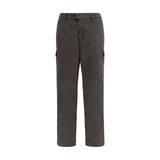 Brunello Cucinelli Brown Cotton Casual Pants