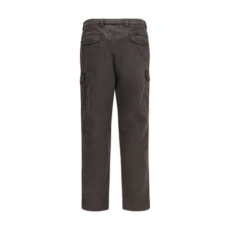 Brunello Cucinelli Brown Cotton Casual Pants