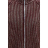 Brunello Cucinelli Bordeaux Cashmere Cardigan