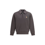 Maison Kitsuné Gray Organic Cotton Sweatshirt