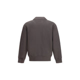 Maison Kitsuné Gray Organic Cotton Sweatshirt