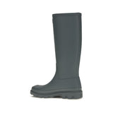 Hunter Gray Rubber Rain Boots