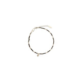Brunello Cucinelli Brown Silver Bracelet