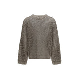 Brunello Cucinelli Beige Silk Sweatshirt