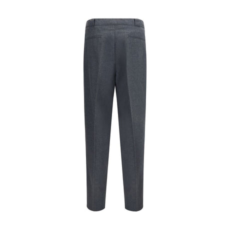 Brunello Cucinelli Gray Wool Oves Aries Dress Pants