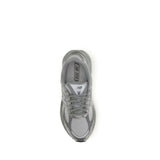 New Balance Gray Fabric Athletic Sneakers