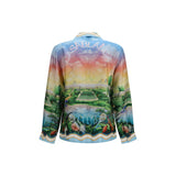 Casablanca Multicolor Silk Pattern Shirt