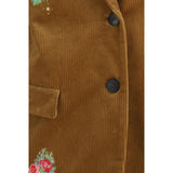 Forte_Forte Brown Cotton Full-Length Jacket