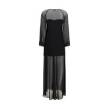 Forte_Forte Black Viscose Casual Dress