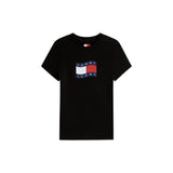 Tommy Hilfiger Jeans Black Recycled Cotton T-Shirt