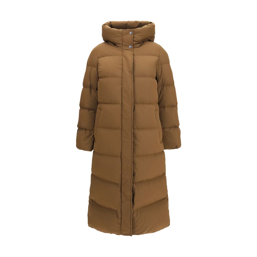 Woolrich Brown Polyamide Coat