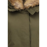 Woolrich Bicolor Cotton Coat