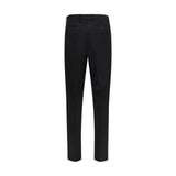 Fendi Black Mohair Dress Pants