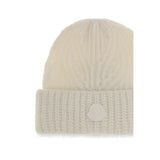 Moncler Beige Wool Oves Aries Beanie
