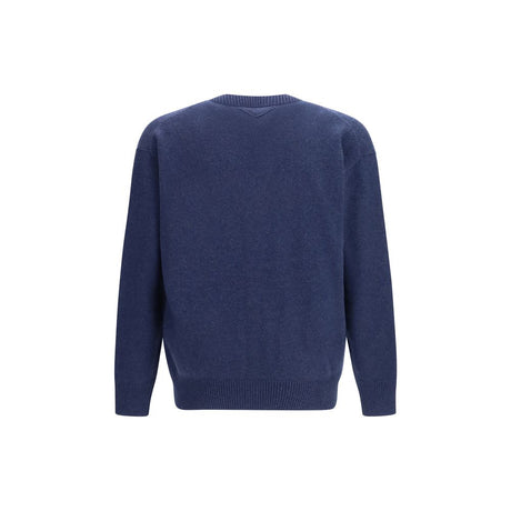 Prada Blue Cashmere Cardigan