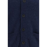 Prada Blue Cashmere Cardigan