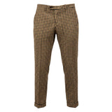 Roberto Pepe Luxury Brown Viscose Men Pant