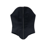 Alexander McQueen Black Wool Oves Aries Corset
