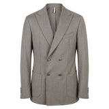 Roberto Pepe Luxury Grey Viscose Men Jacket