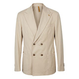 Roberto Pepe Luxury Beige Viscose Men Jacket