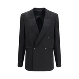 Fendi Black Wool Oves Aries Blazer