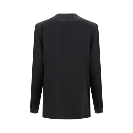 Fendi Black Wool Oves Aries Blazer