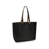 Valentino Garavani Black Calf Leather Bos Taurus Shoulder Bag