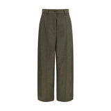 Moncler Grenoble Bicolor Wool Oves Aries Casual Pants