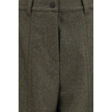 Moncler Grenoble Bicolor Wool Oves Aries Casual Pants