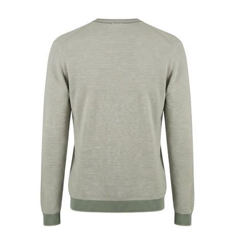 Malo Green Cotton Men Sweater