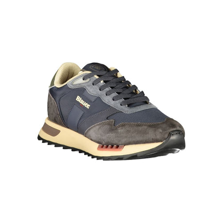 Blauer Blue Polyurethane Men's Sneaker