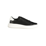 Calvin Klein Black Leather Men's Sneaker