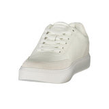 Calvin Klein White Polyurethane Men's Sneaker