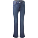 Calvin Klein Blue Cotton Bootcut Jeans