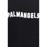 Palm Angels Black Cotton Sweatshirt