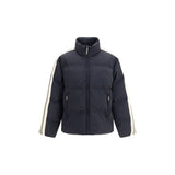 Palm Angels Black Polyamide Full-Length Jacket