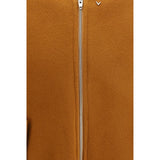 Valentino Garavani Brown Wool Oves Aries Bomber