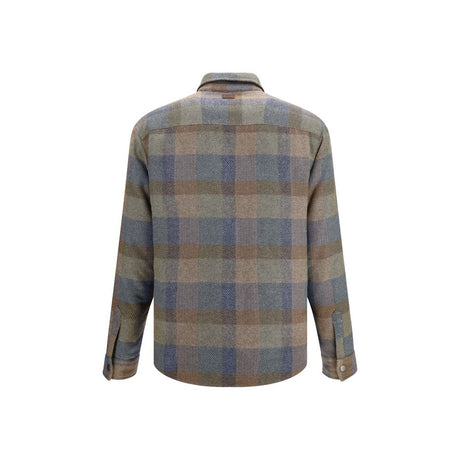 Etro Multicolor Wool Oves Aries Shirt