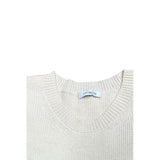 Malo White Wool Men Sweater
