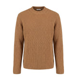 Malo Brown Wool Men Sweater