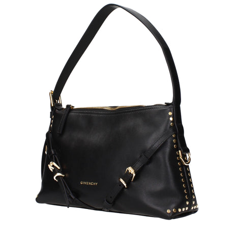Givenchy Black Leather Shoulder Bag