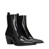 Christian Dior Black Leather Ankle Boots