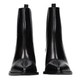 Christian Dior Black Leather Ankle Boots