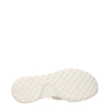 Jil Sander White Fabric High Top Sneakers