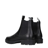 Celine Black Leather Ankle Boots