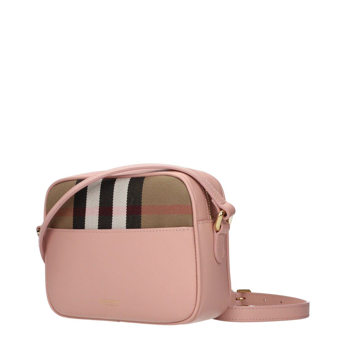 Burberry Pink Leather Crossbody Bag