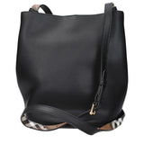 Burberry Black Leather Crossbody Bag