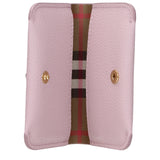 Burberry Pink Leather Cardholder