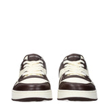 Jimmy Choo Beige Leather Low Top Sneakers